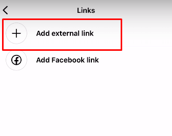 How to Add VSCO Link to Instagram Bio - Select Add Links