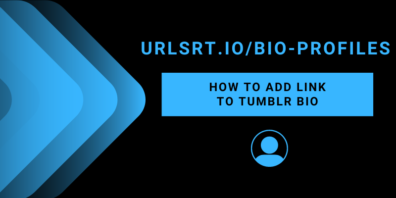 How to add link to Tumblr bio