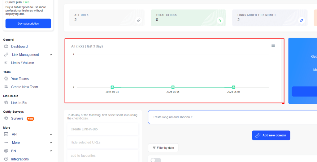 URLSrt.io vs Cuttly - Link Management